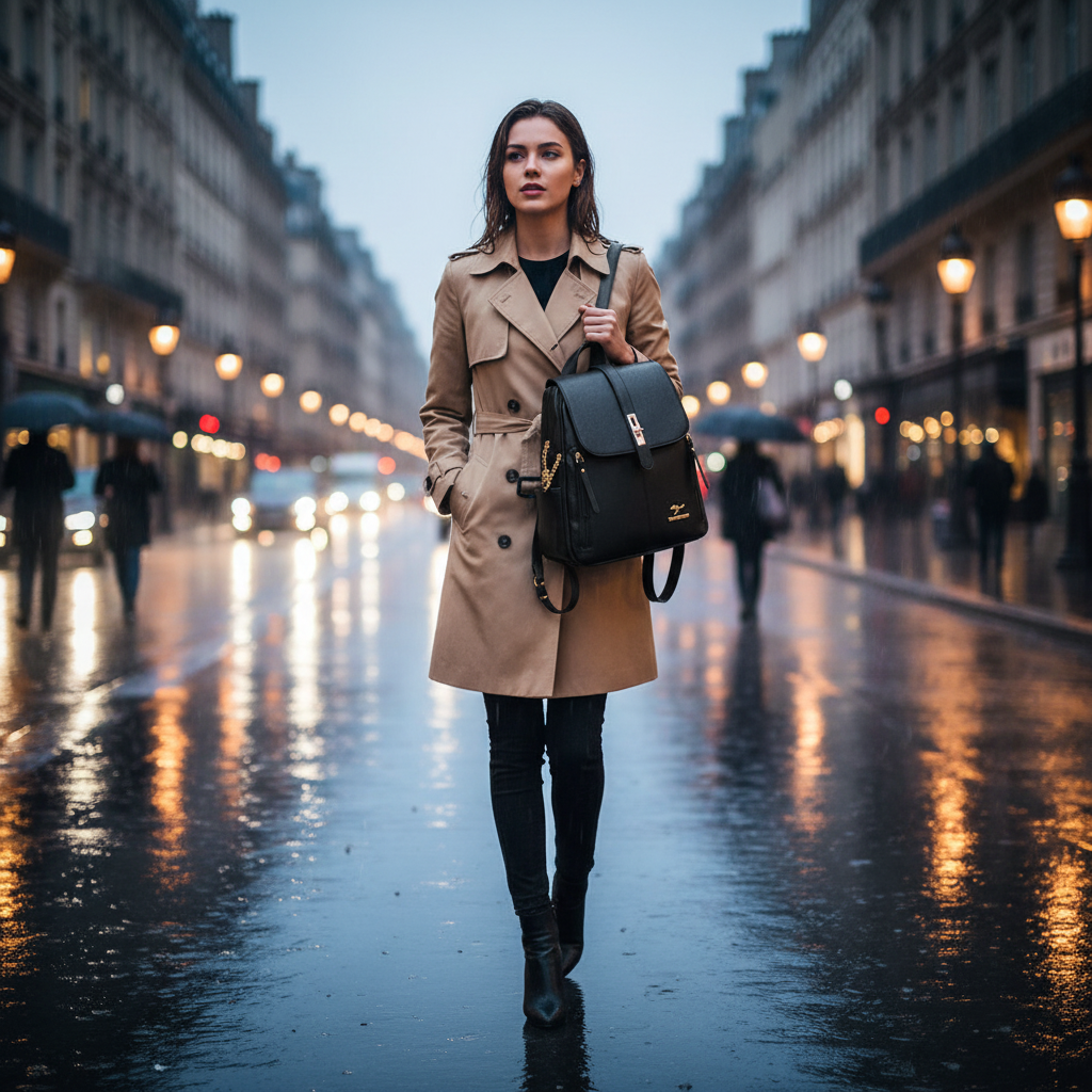 Cinématique Paris pluie