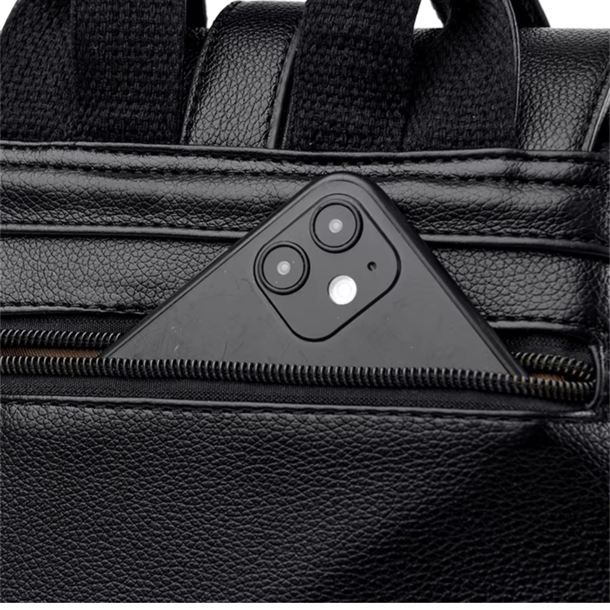 Sac à Dos en Cuir Femme Noir | Sofia