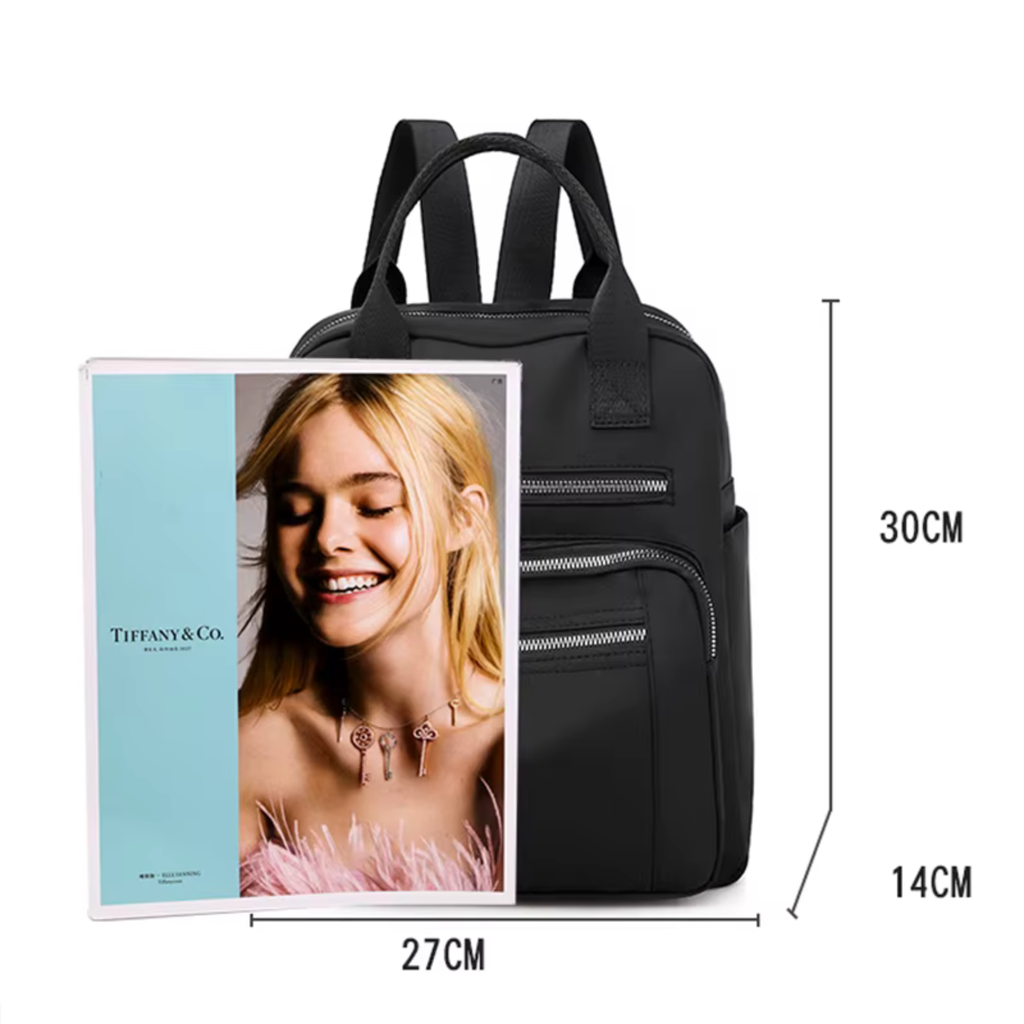 Sac à Dos Femme Grande Capacité Noir | Léa