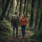 Couple forêt