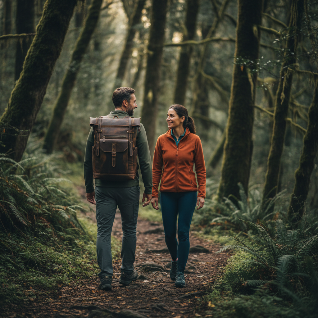 Couple forêt