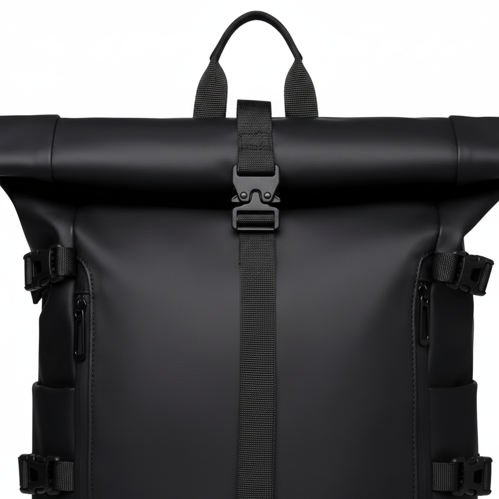 Détail haut du sac