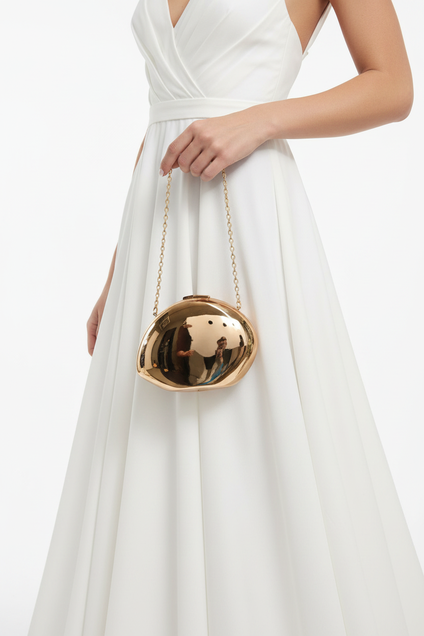 Doré - robe blanche