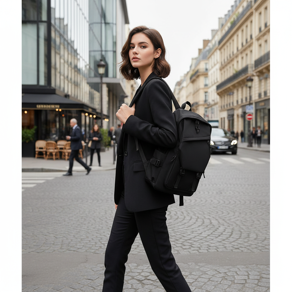 Femme blazer noir