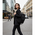 Femme blazer noir