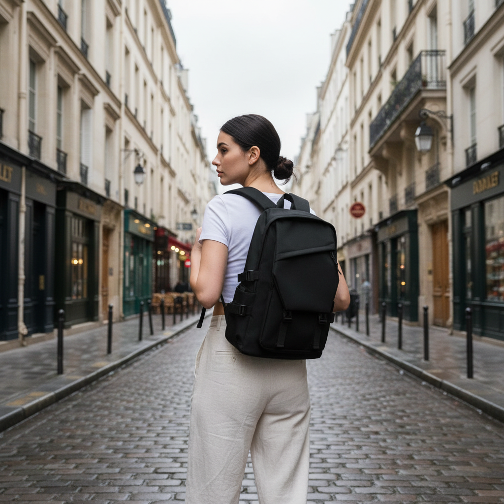 Femme de dos