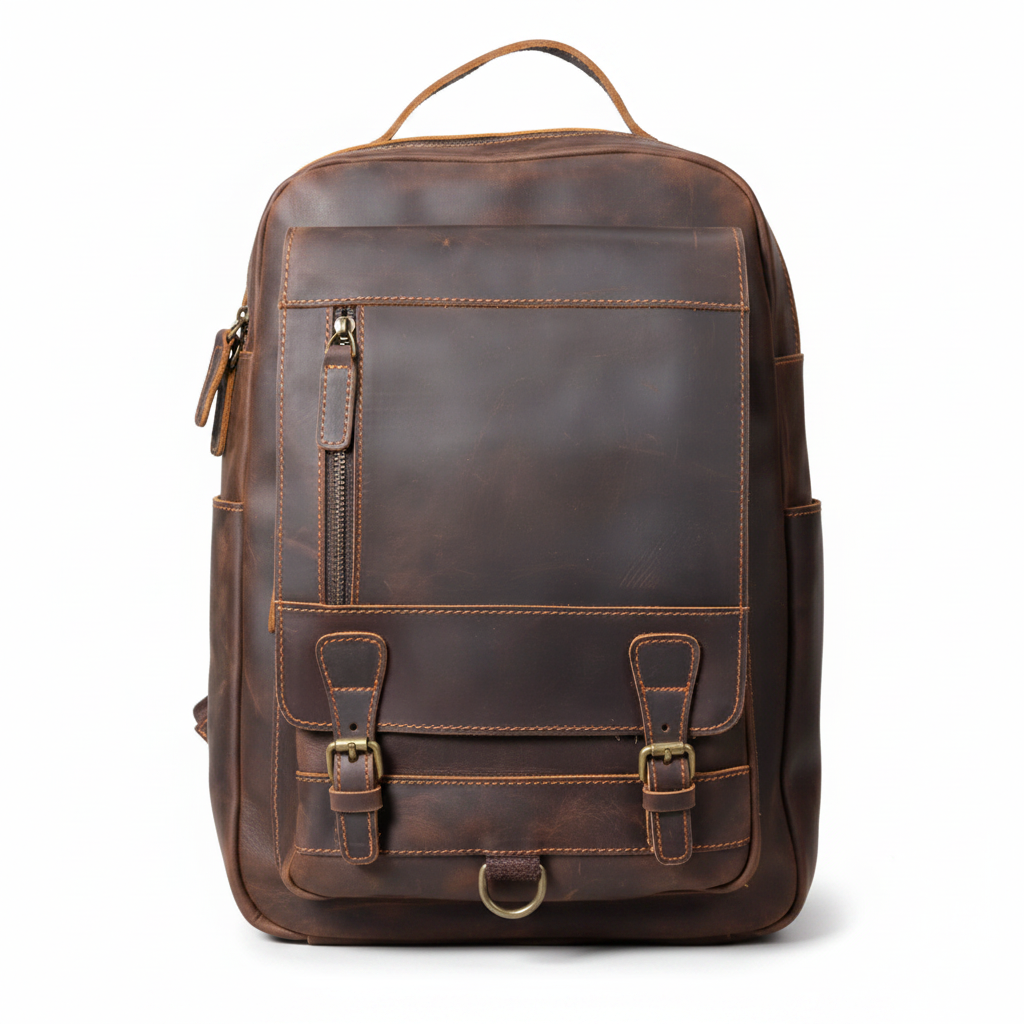 Fond blanc face marron