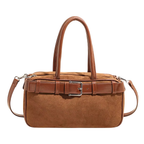 Sac bandoulière femme vintage en similicuir grande capacité - Liora