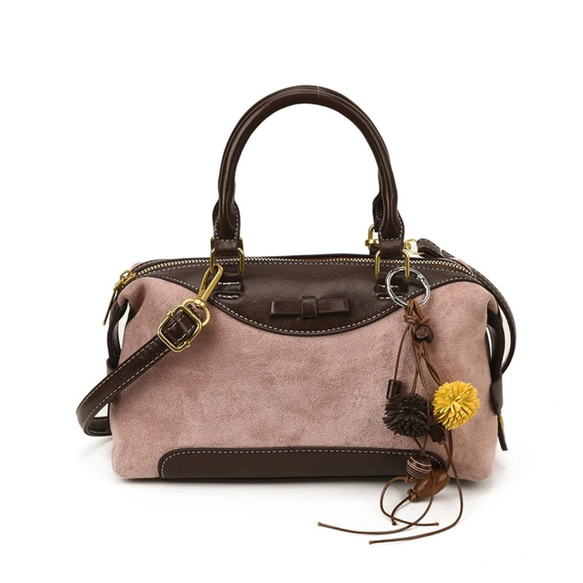 Sac bandoulière femme en similicuir compact - Sienna