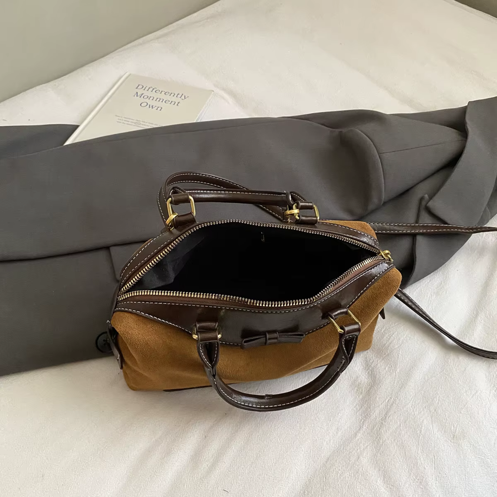 Sac bandoulière femme en similicuir compact - Sienna
