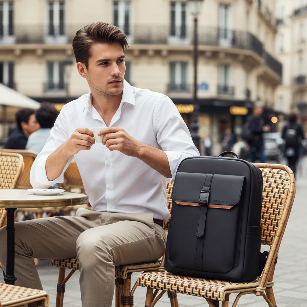 Homme café