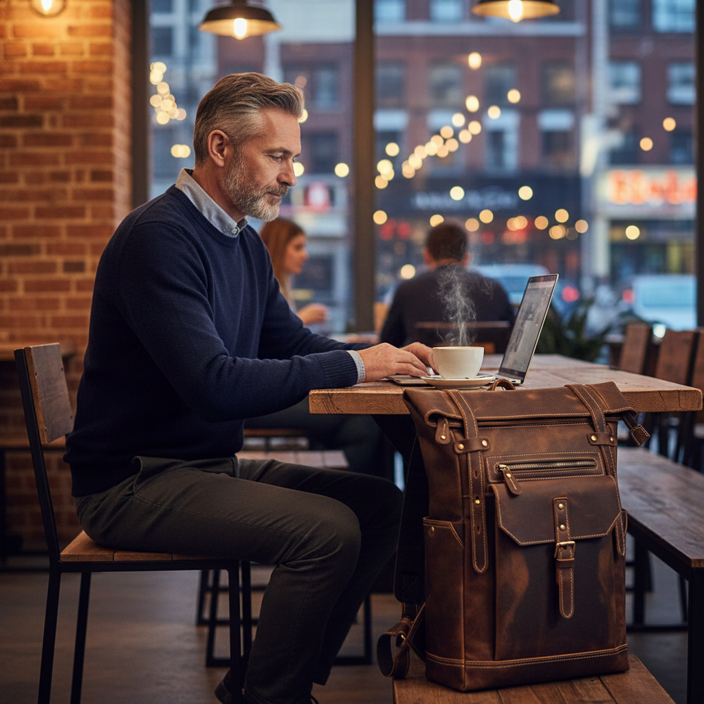 Homme café