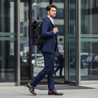 Homme costume bureau