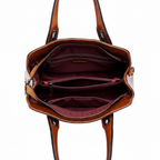Intérieur sac cognac net