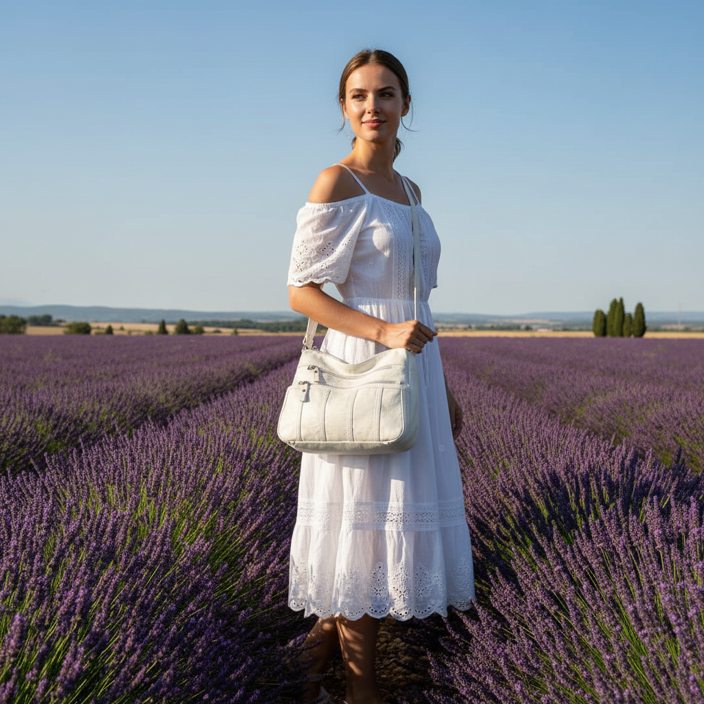 Lifestyle blanc lavande
