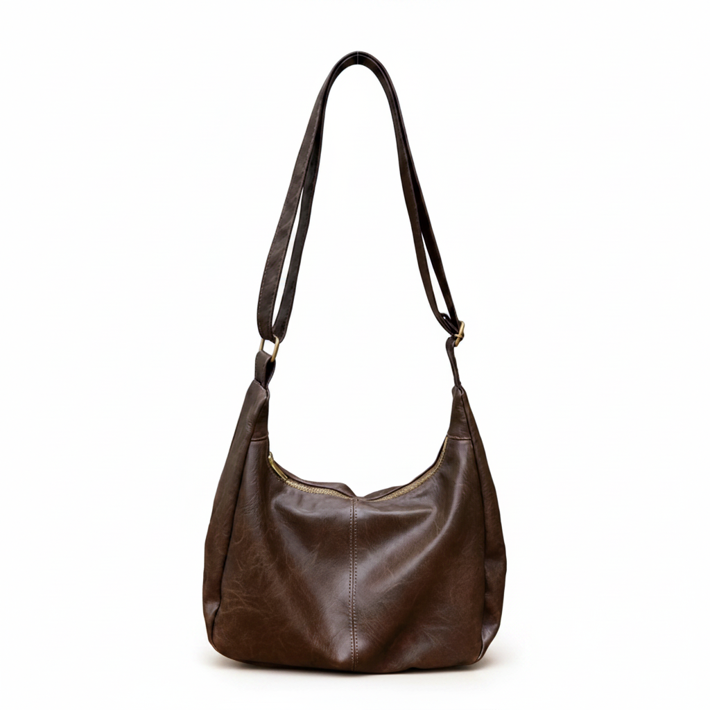 Marron - face - fond blanc