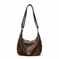 Marron - face - fond blanc