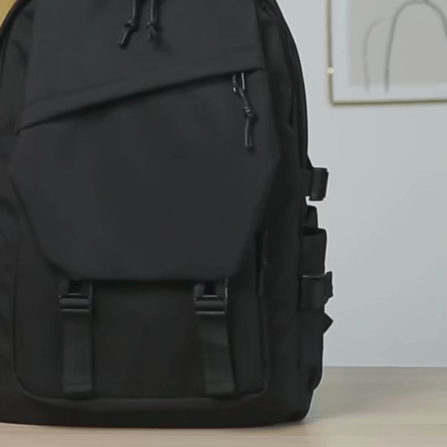 Sac à Dos Unisexe Ordinateur 15" Noir | Léo