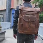 Sac à Dos Cuir Homme Marron Vintage | Arthur