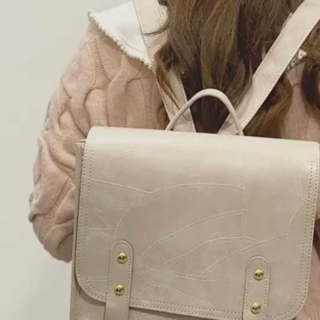Sac à Dos Femme Élégant Marron | Iris