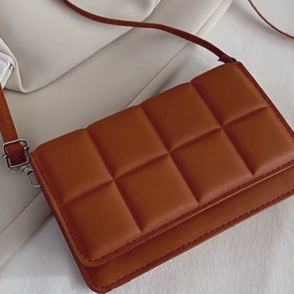 Sac bandoulière en similicuir élégant - Evie