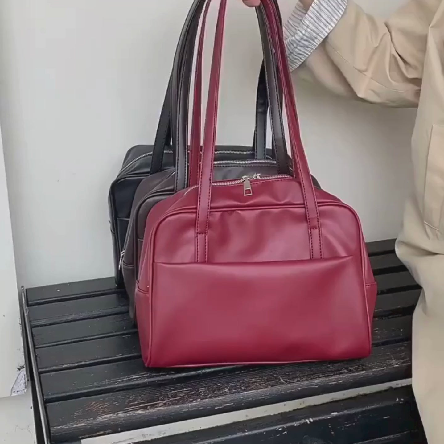 Sac bandoulière femme grande capacité - Eliana