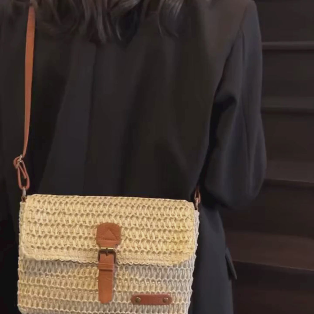 Sac Bandoulière femme tressé - Celya