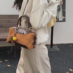 Sac bandoulière femme en similicuir compact - Sienna