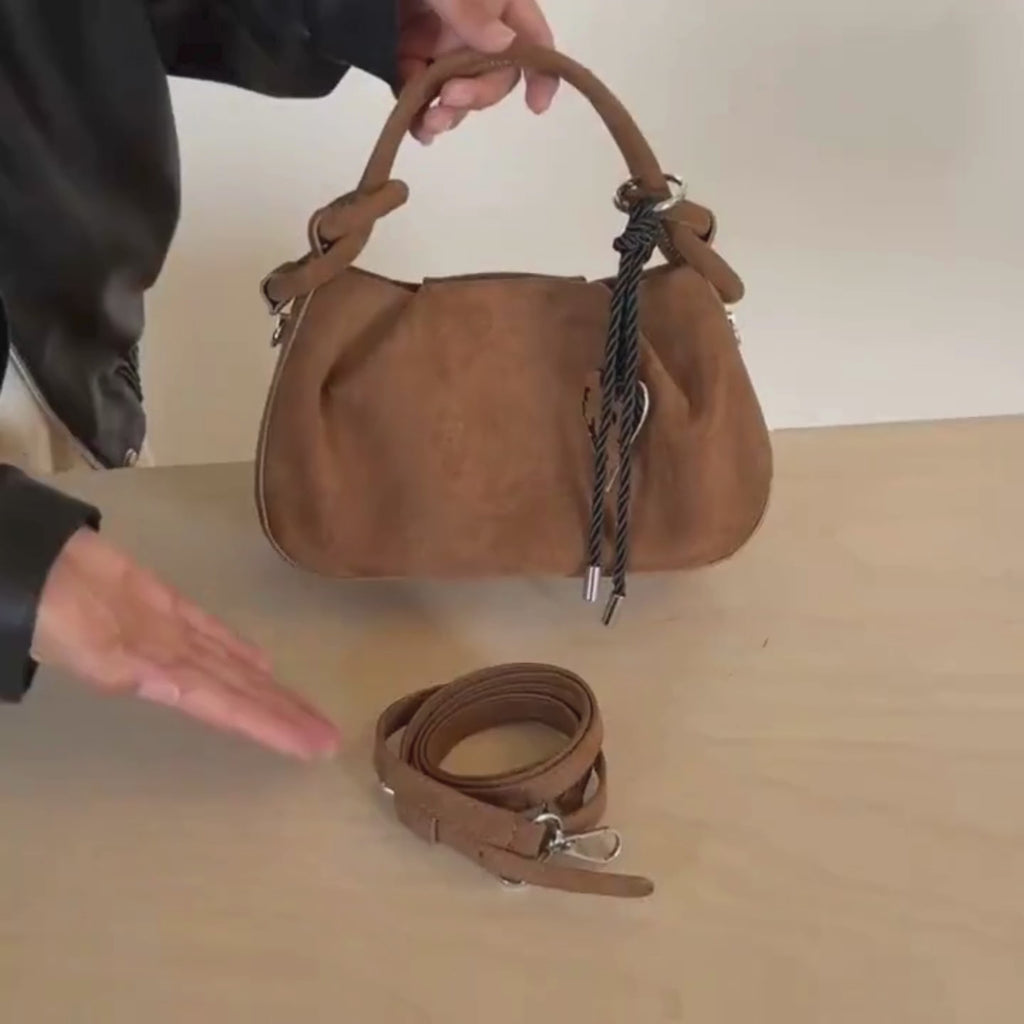 Mini Sac Bandoulière pour femme en cuir Souple - NORIA