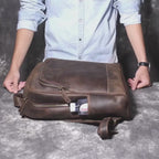 Sac à Dos Cuir Homme Femme Marron Vintage | Hugo II