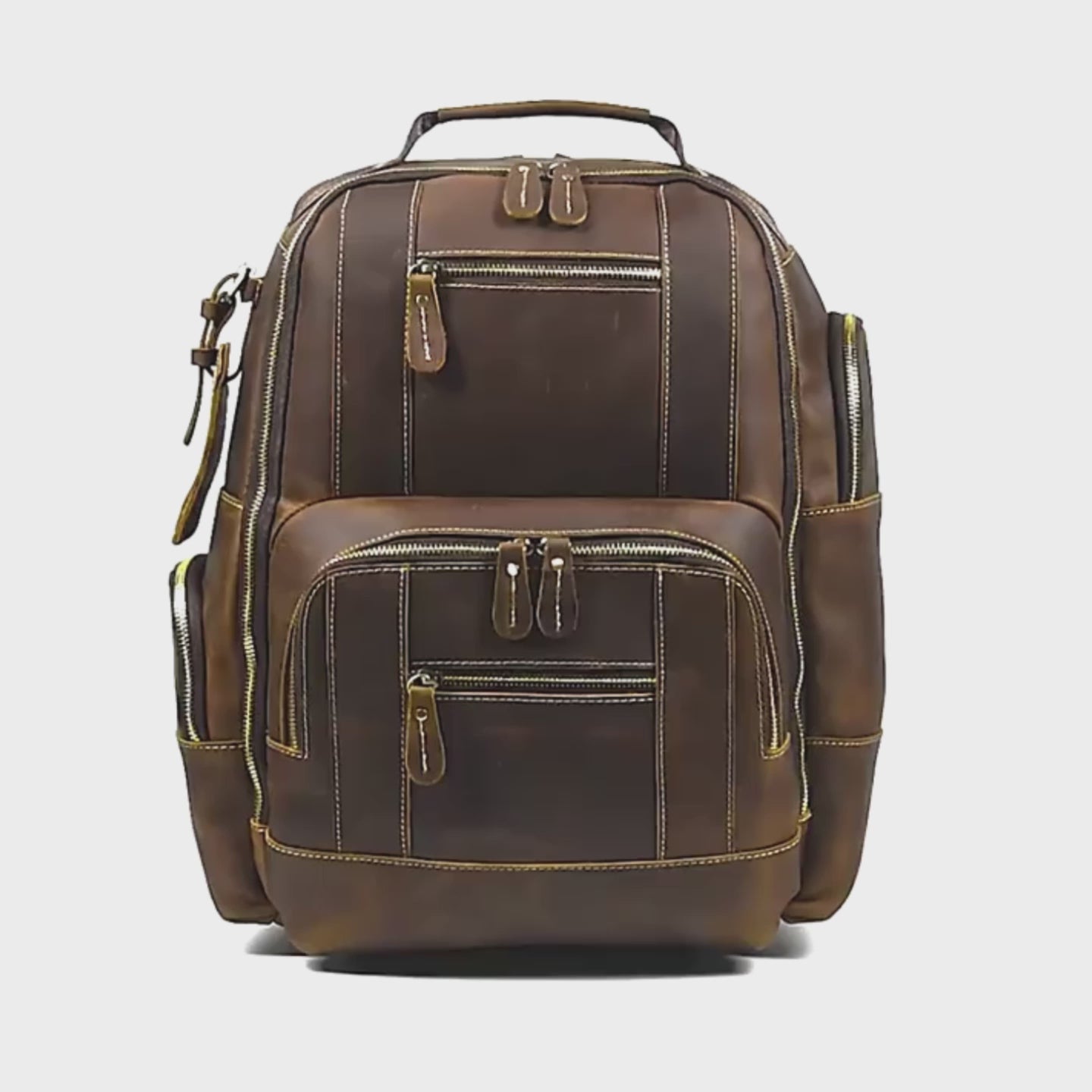 Sac à Dos Cuir Homme Marron | Edouard