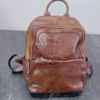 Sac à Dos Cuir Femme Marron | Élise