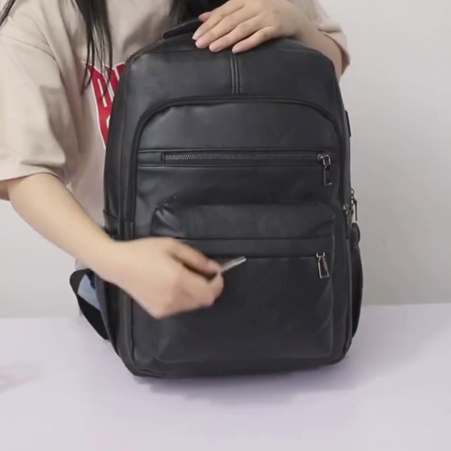 Sac à Dos Ordinateur Homme Chocolat | Victor