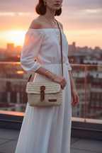 Sac beige rooftop