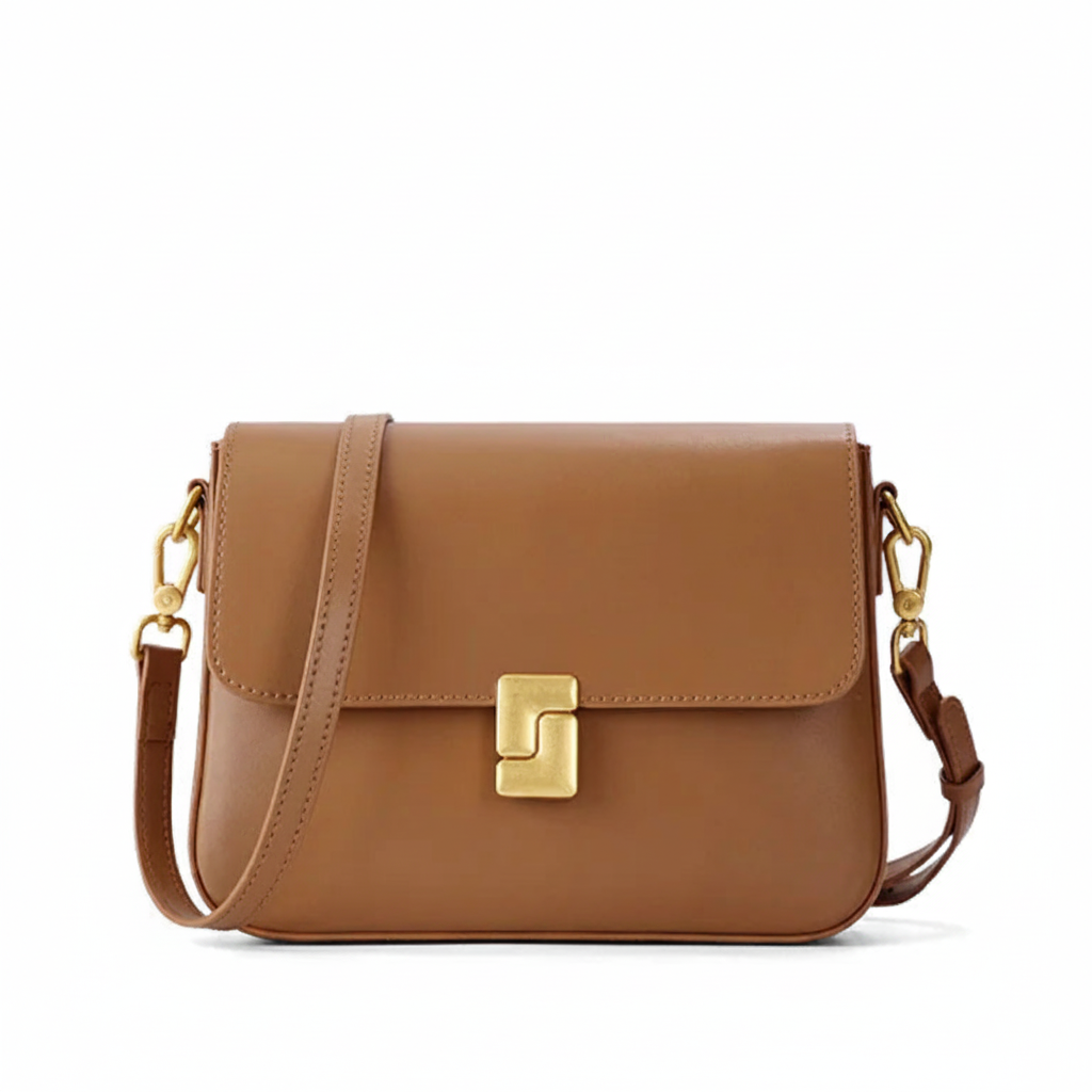 Sac camel fond blanc