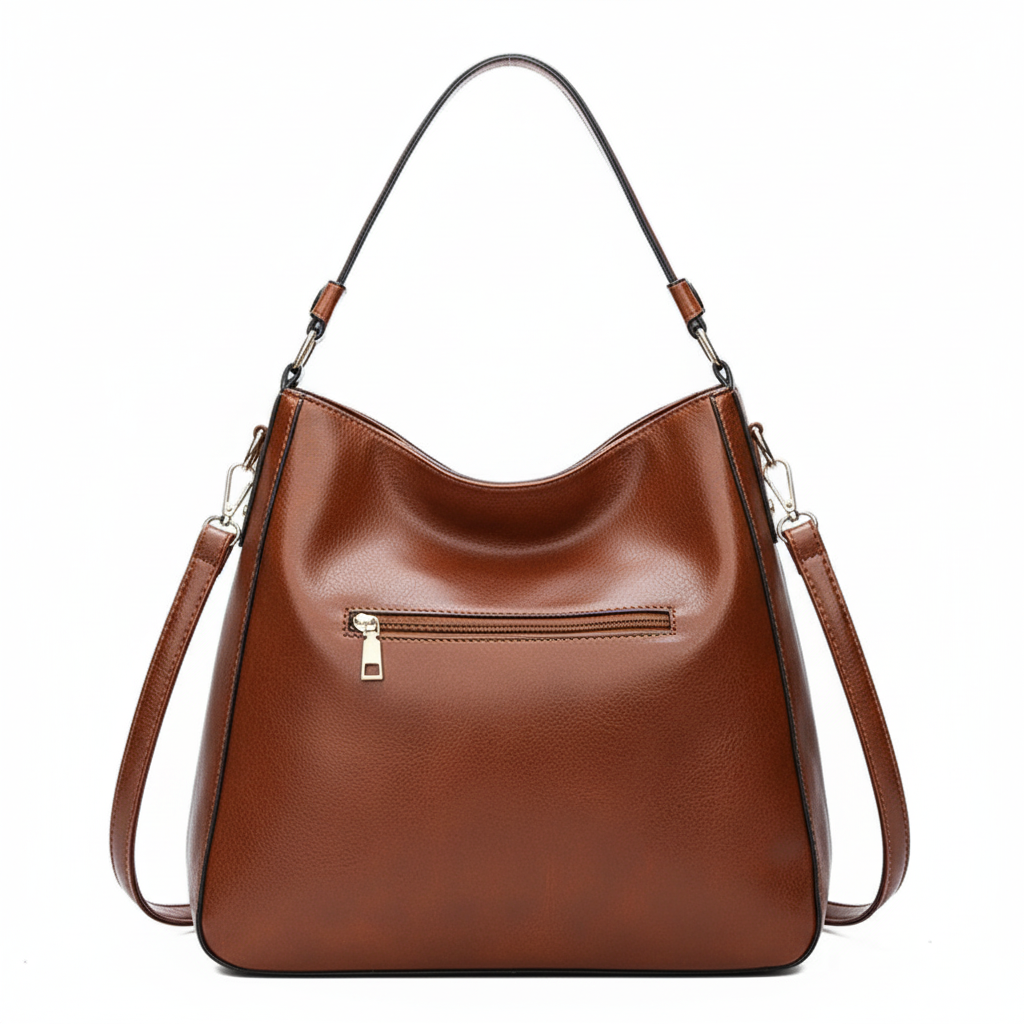 Sac en cuir vue arrière