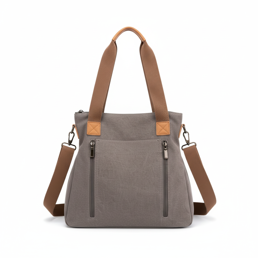 Sac gris vue 3
