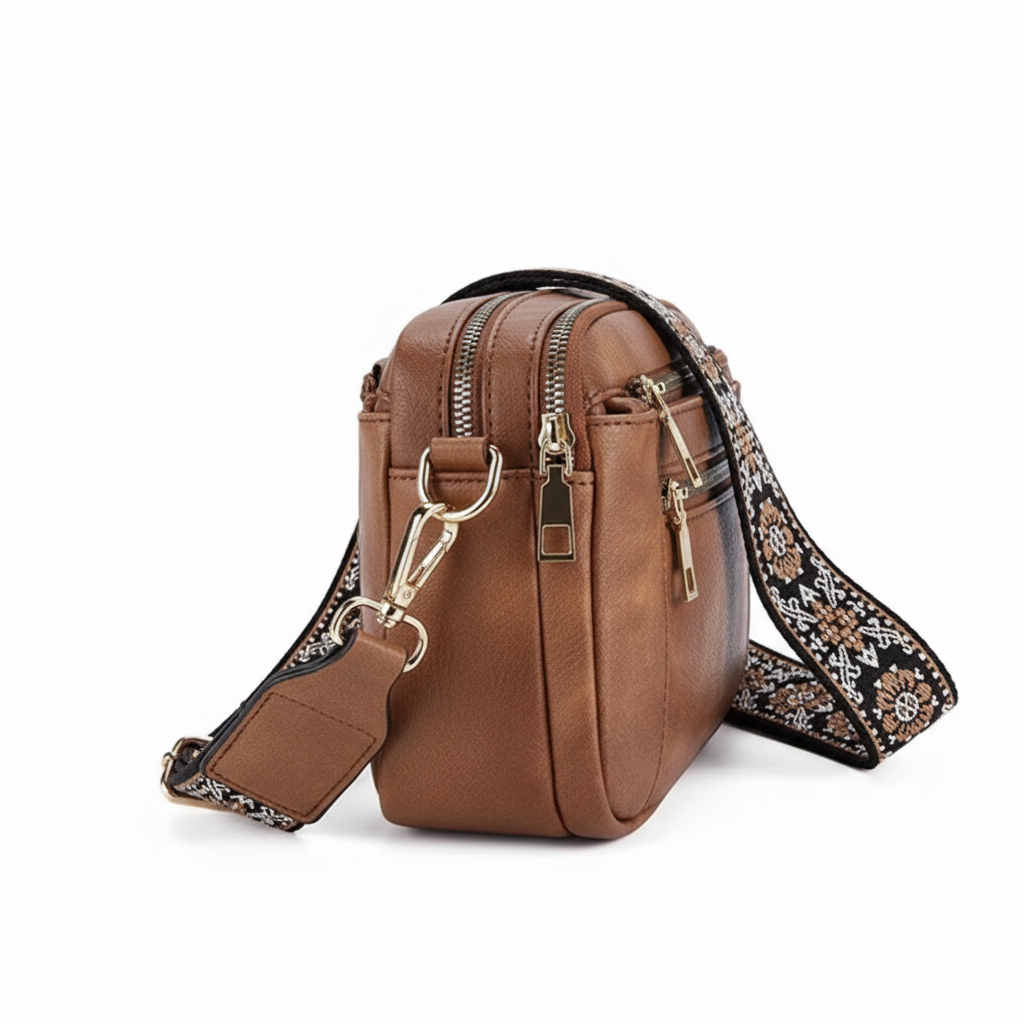 Sac marron - vue de profil