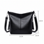 Sac noir avec dimensions