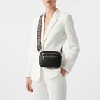 Sac noir blazer blanc