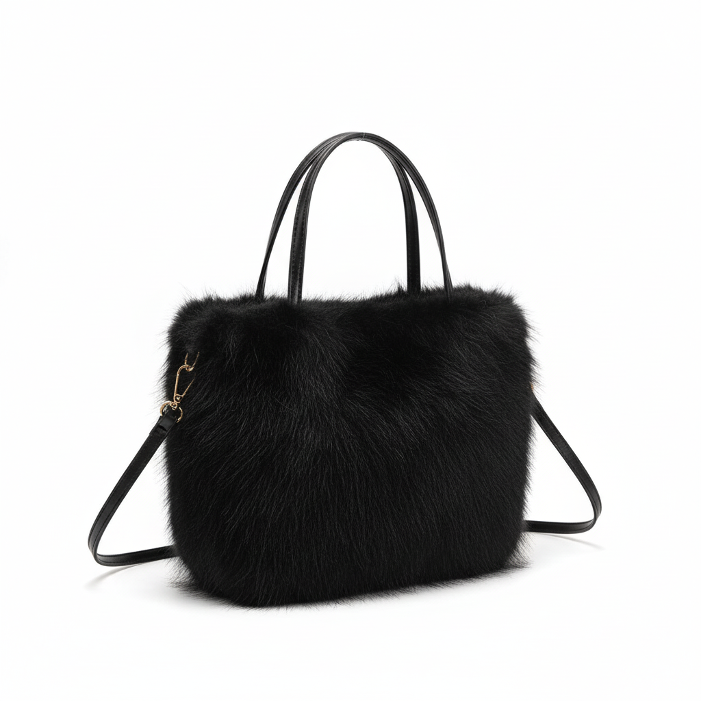 Sac noir côté