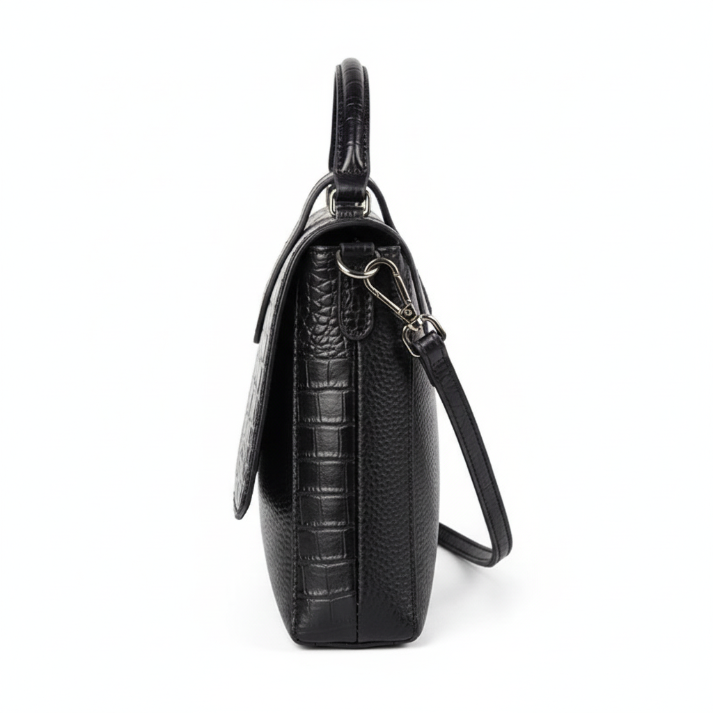 Sac noir côté