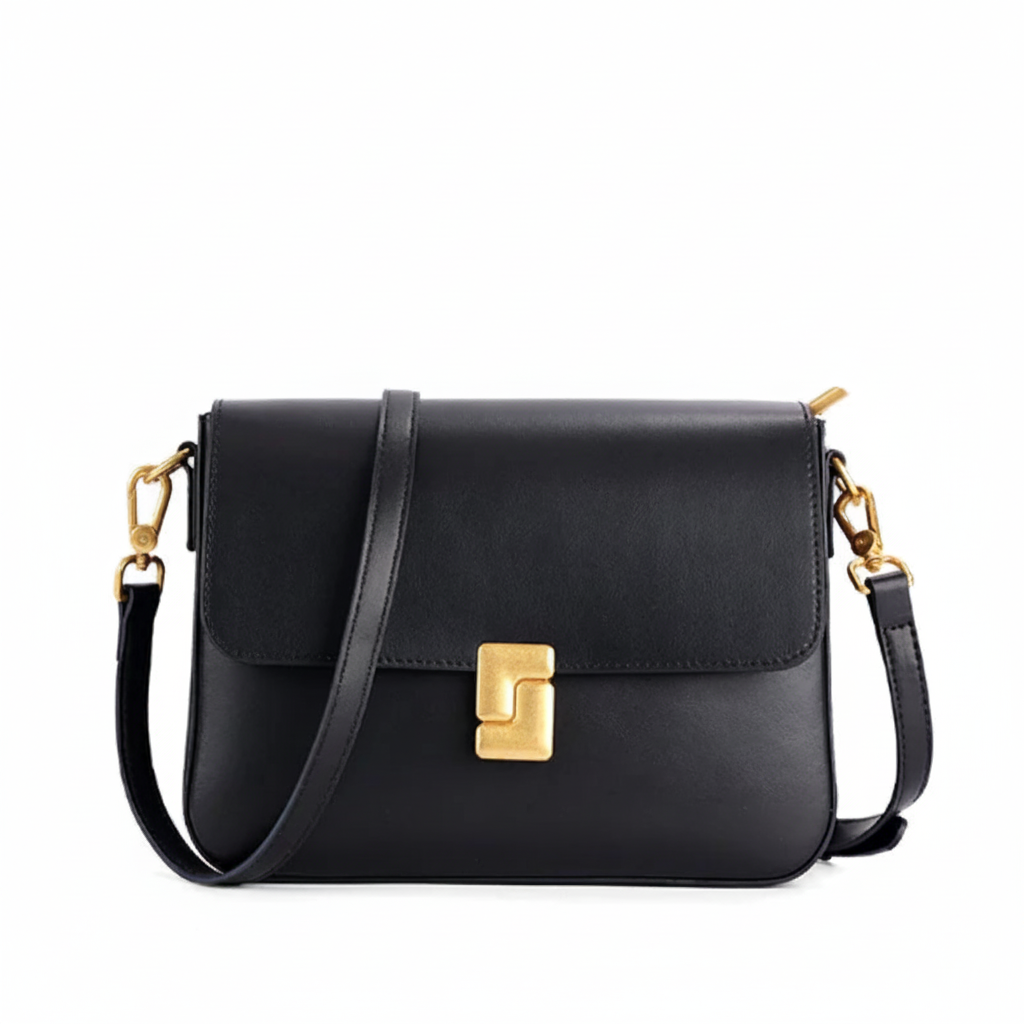 Sac noir fond blanc