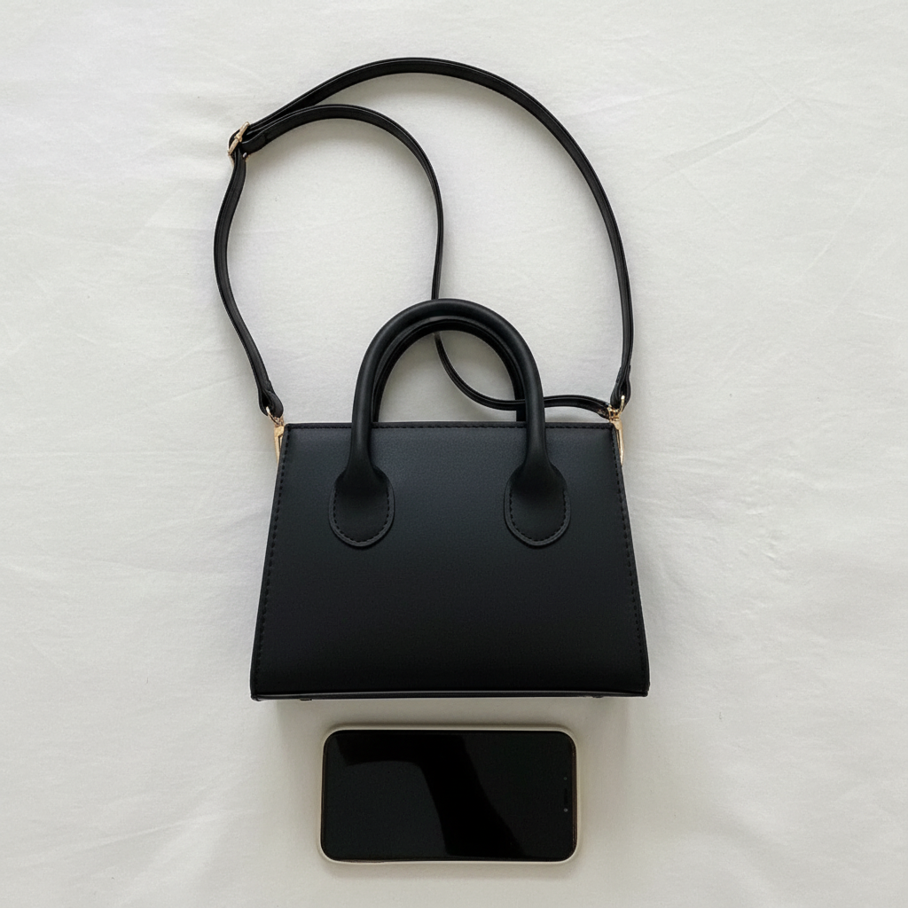 Sac noir taille