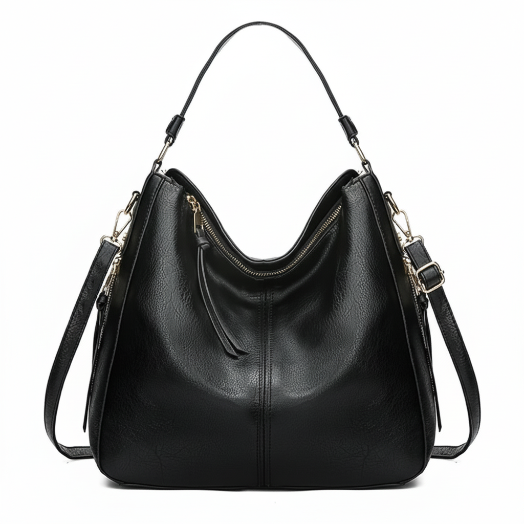 Sac noir vue de face