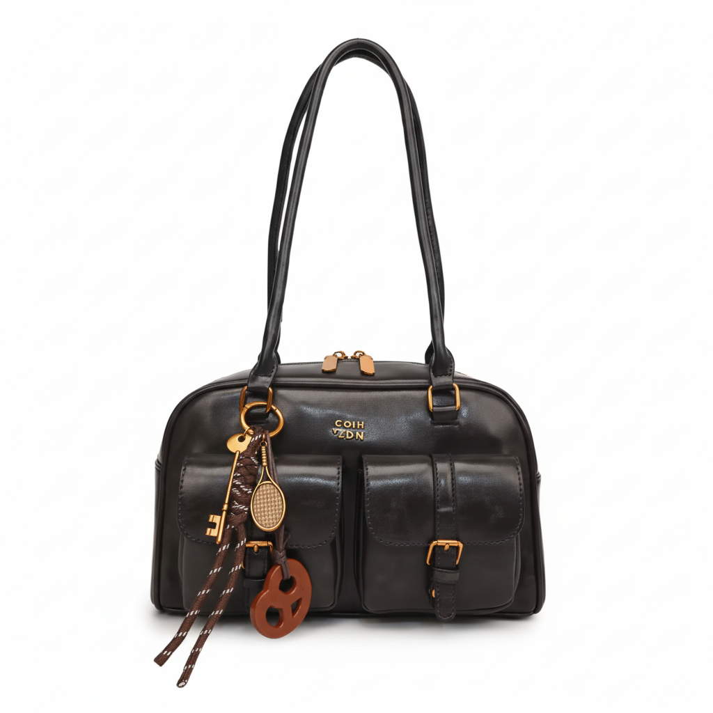 Sac noir - vue de face